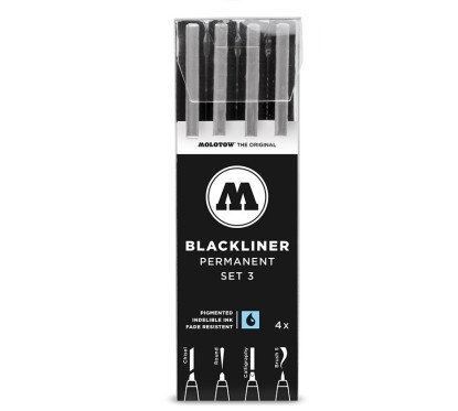 Rinkinys Blackliner - 4 vnt
