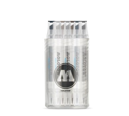 Žymeklis Aqua Twin 1mm/2-6mm Complete Set Grey