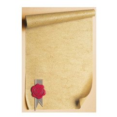 Diplomų popierius Antspaudas