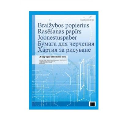 Popierius braižybai A4