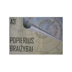 Popierius braižybai A3