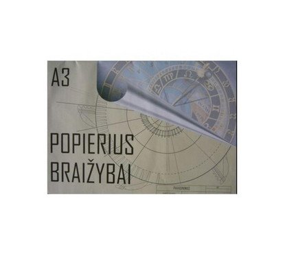 Popierius braižybai A3