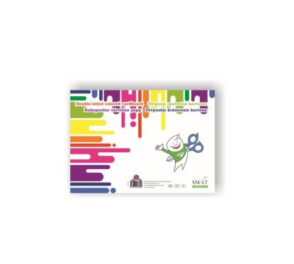 Kartonas spalvotas A3