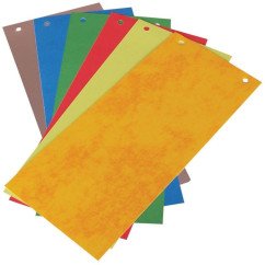 Kartoniniai skirtukai 4 spalv. X 25 vnt.