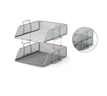 Dokumentų lentynėlė metalinė ažūrine