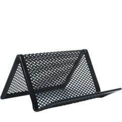 Stovelis vizitinems kortelėms metalinis