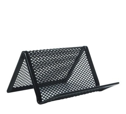 Stovelis vizitinems kortelėms metalinis