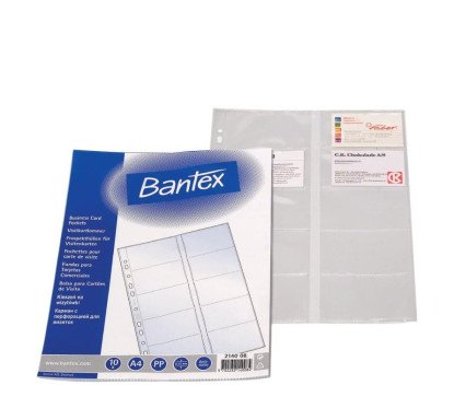 Įmautės vizitinėms kortelėms A4