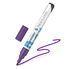 Akrilinis.žymeklis Paint-It 310 2 mm juodas