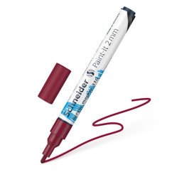 Akrilinis.žymeklis Paint-It 310 2 mm juodas