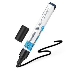 Akrilinis.žymeklis Paint-It 320 4 mm juodas