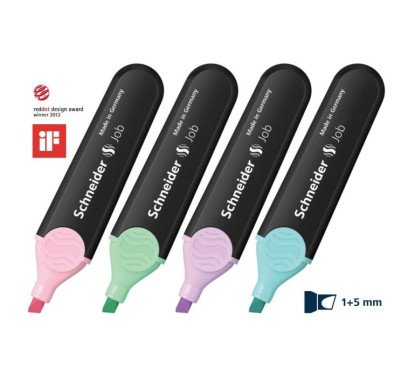 Teksto spalviklis Job Pastel