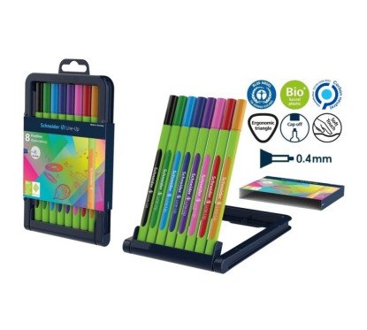 Fineliner Line-Up 0,4 Adjustable pencil case stand