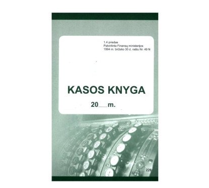 Kasos knyga (kiekvieną dieną)