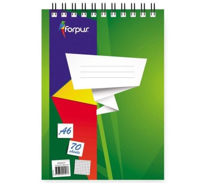 Bloknotas Forpus su spirale