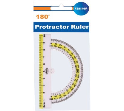Matlankis plastikinis skaidrius 180º x 10 cm
