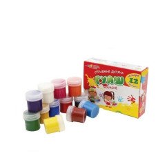 Guašas Gamma 12 spalvų 240ml,Ukraina