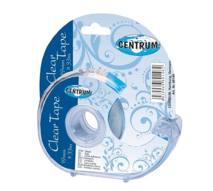 Dėkliukas sk.Centrum su lipni juosta 19mm