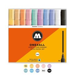 Akrilinis žymeklis One4All 227HS Wallet Basic-Set 1 10 pcs.