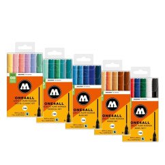 Akrilinis žymeklis ONE4ALL 127HS 2 mm x 6 vnt