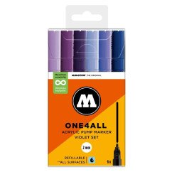 Akrilinis žymeklis ONE4ALL 127HS 2 mm x 6 vnt