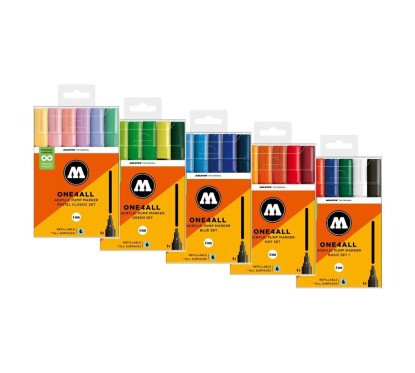 Akrilinis žymeklis One4All 227HS 4 mm x 6 vnt