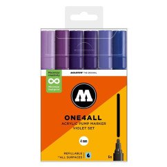 Akrilinis žymeklis One4All 227HS 4 mm x 6 vnt