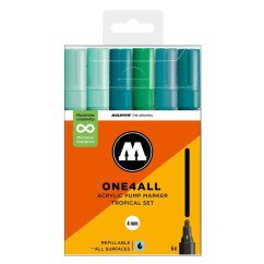 Akrilinis žymeklis One4All 227HS 4 mm x 6 vnt