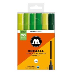 Akrilinis žymeklis One4All 227HS 4 mm x 6 vnt