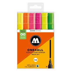 Akrilinis žymeklis One4All 227HS 4 mm x 6 vnt