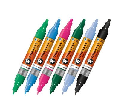 Akrilinis žymeklis ONE4ALL Twin 1,5/4 mm