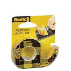 Dvipusė lipni juostelė su dėklu