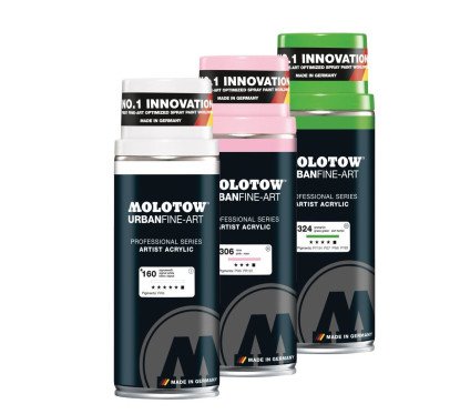 Purškalas UFA Artist Acrilic 400 ml 085 DARE orange