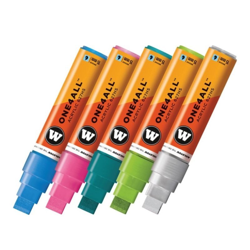 Akrilinis žymeklis ONE4ALL 627HS 15 mm Akrilinis žymeklis ONE4ALL 627HS 15 mm