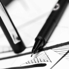 Grafinis rašiklis MOLOTOW™ BLACKLINER Brush