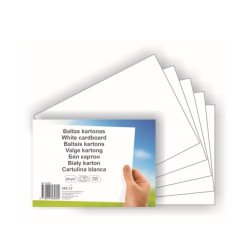Kartonas Baltas A4