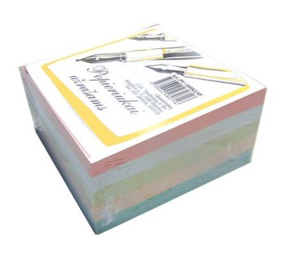 Užrašų lapeliai spalvoti