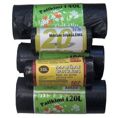 Šiukšlių maišelis storas