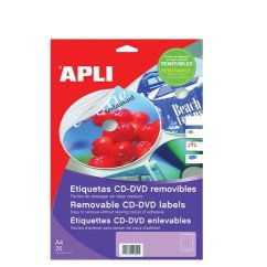 Lipdukai CD,diametras 117mm,20 lap.