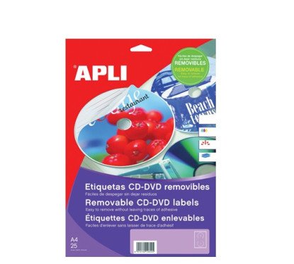 Lipdukai CD,diametras 117mm,20 lap.