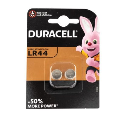 Elementai DURACELL LR44/A76 2vnt.