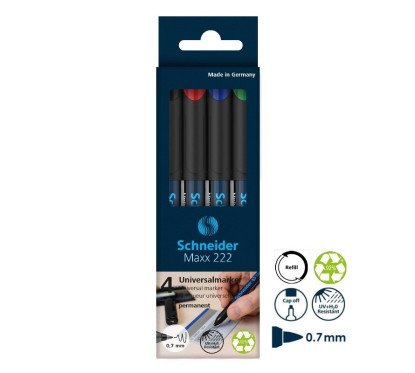 4 x žymeklis Maxx 222 F