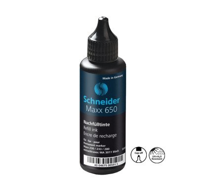 Rašalas žymekliams 650 50 ml juod.