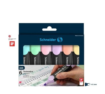 Teksto spalviklis JOB Pastel x 4