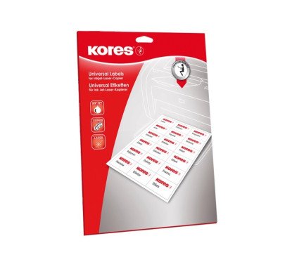 Lipnios etiketės Kores 25 l.