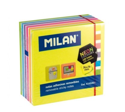 Lipnių lapelių kubas MILAN 76 x 76, 400 l, neon.sp.