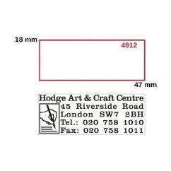 Gumytė TRODAT stačiakampiai