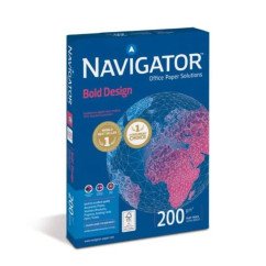 Popierius Navigator Bold Design A4 200g 150l.