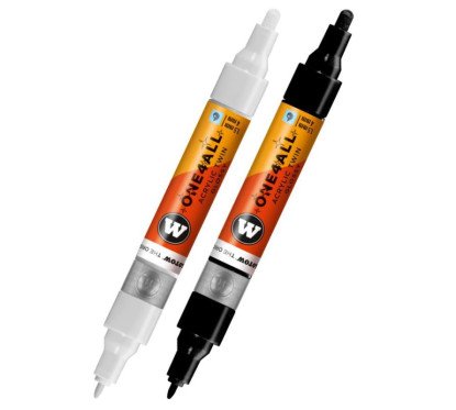 Akrilinis žymeklis ONE4ALL Twin Glossy 1,5/4 mm