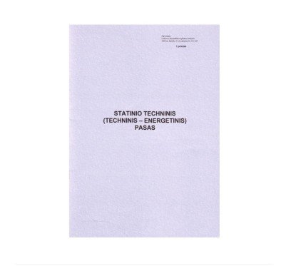 Statinio techninis pasas